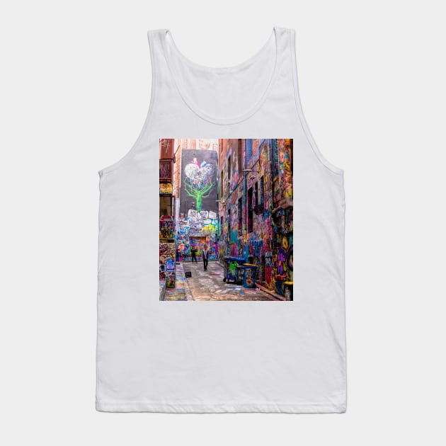 Graffiti Alley Tank Top by Memories4you